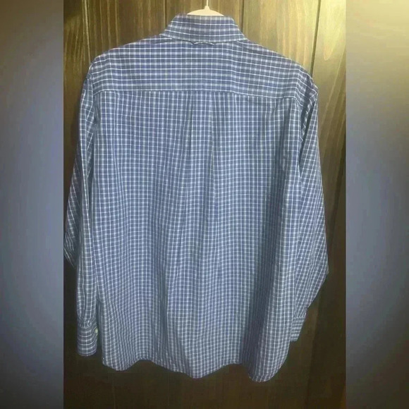 Tommy Hilfiger Plaid Button Down Long Sleeve Shirt Crest Men’s Size: Medium - Picture 3 of 12